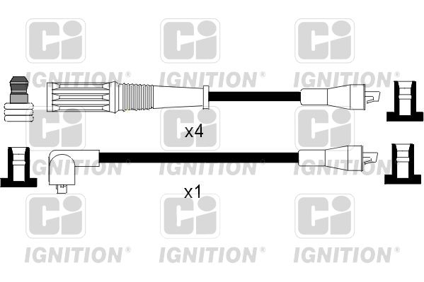 QUINTON HAZELL Süütesüsteemikomplekt XC1112